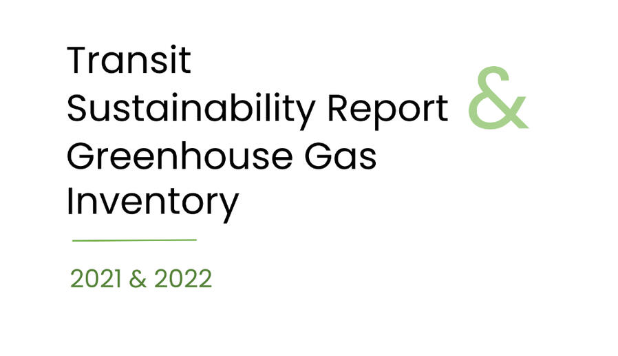 Local Bus Transit GHG Inventory